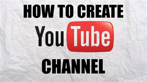 create your own channel